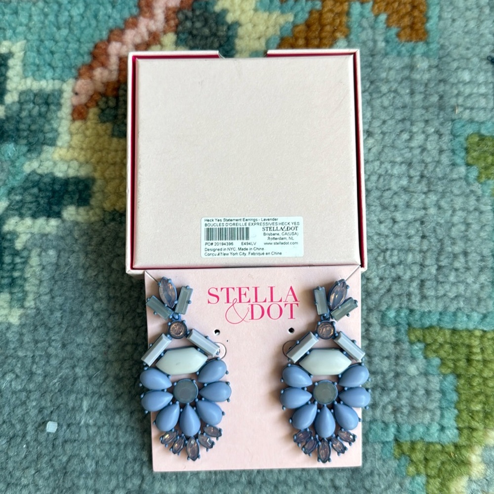 Stella & Dot Assorted Earring Lot - most never worn! Less than $10 a pair!! - Picture 3 of 12